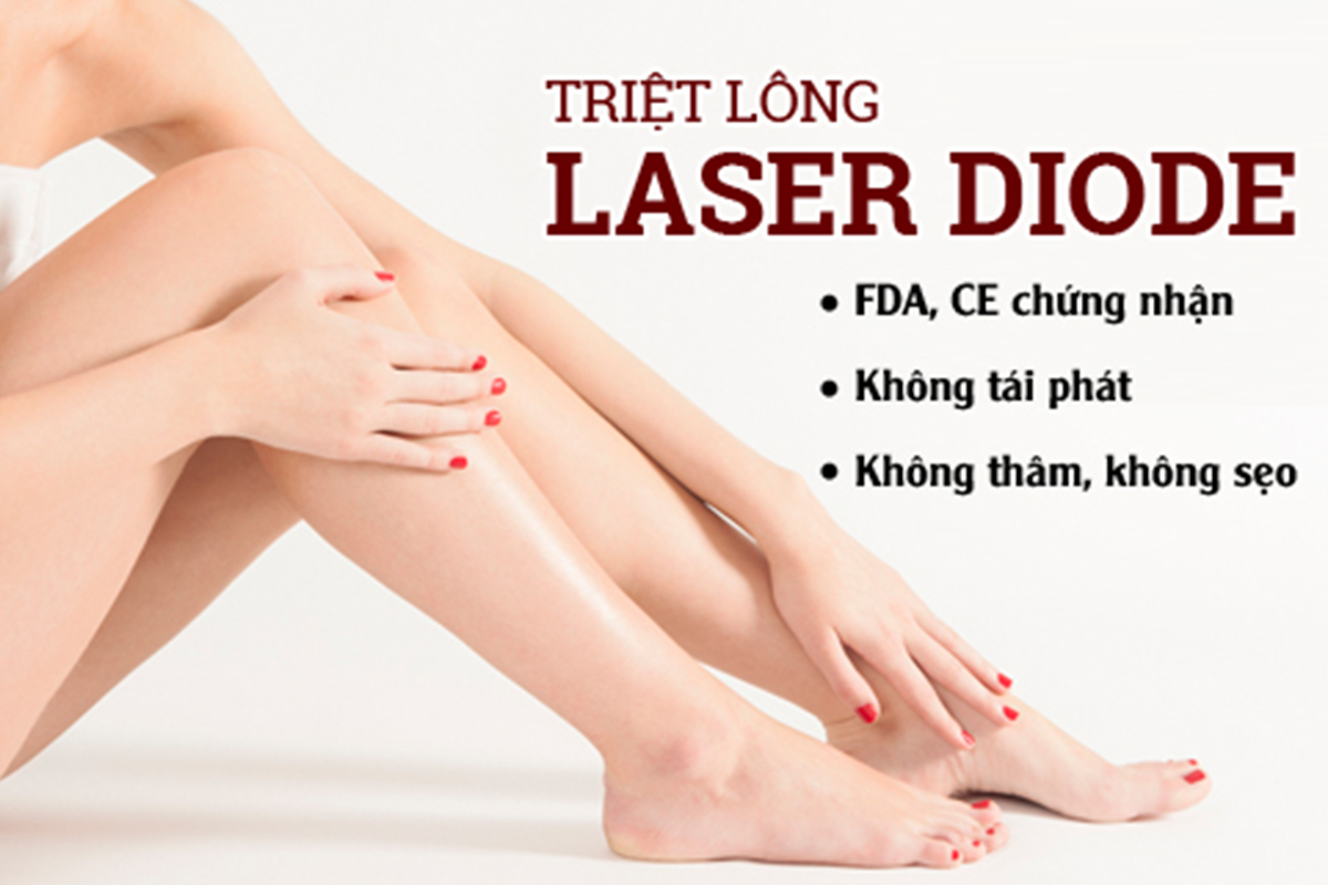 Công nghệ Diode Laser được nhiều khách hàng đánh giá cao