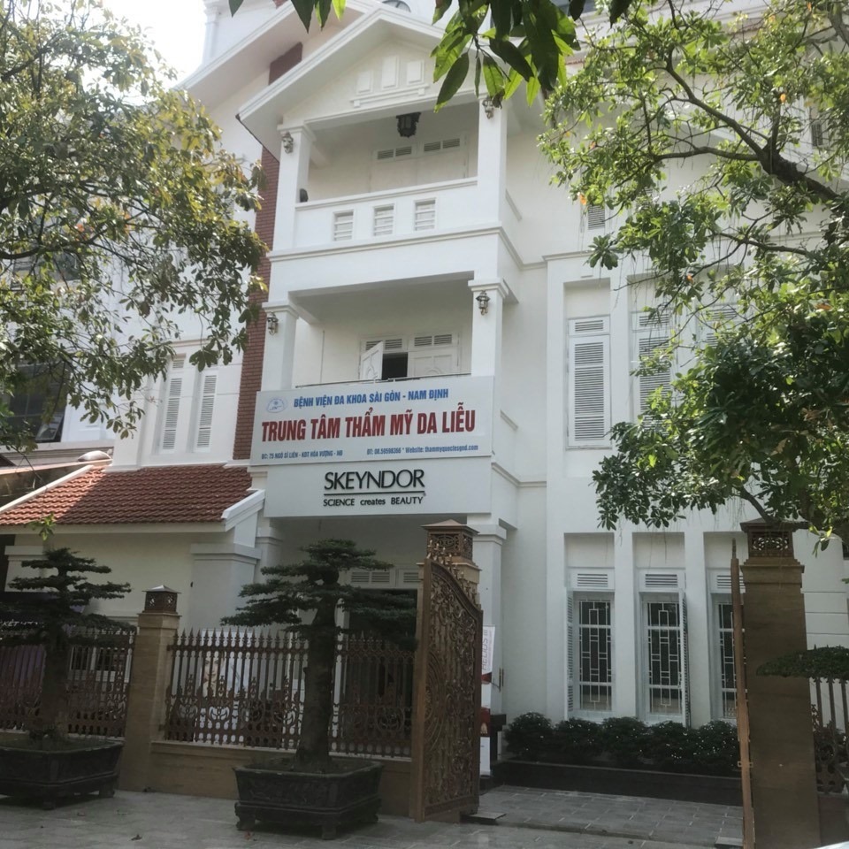 Trung tâm Thẩm mỹ Da liễu – BVĐK Sài Gòn Nam Định